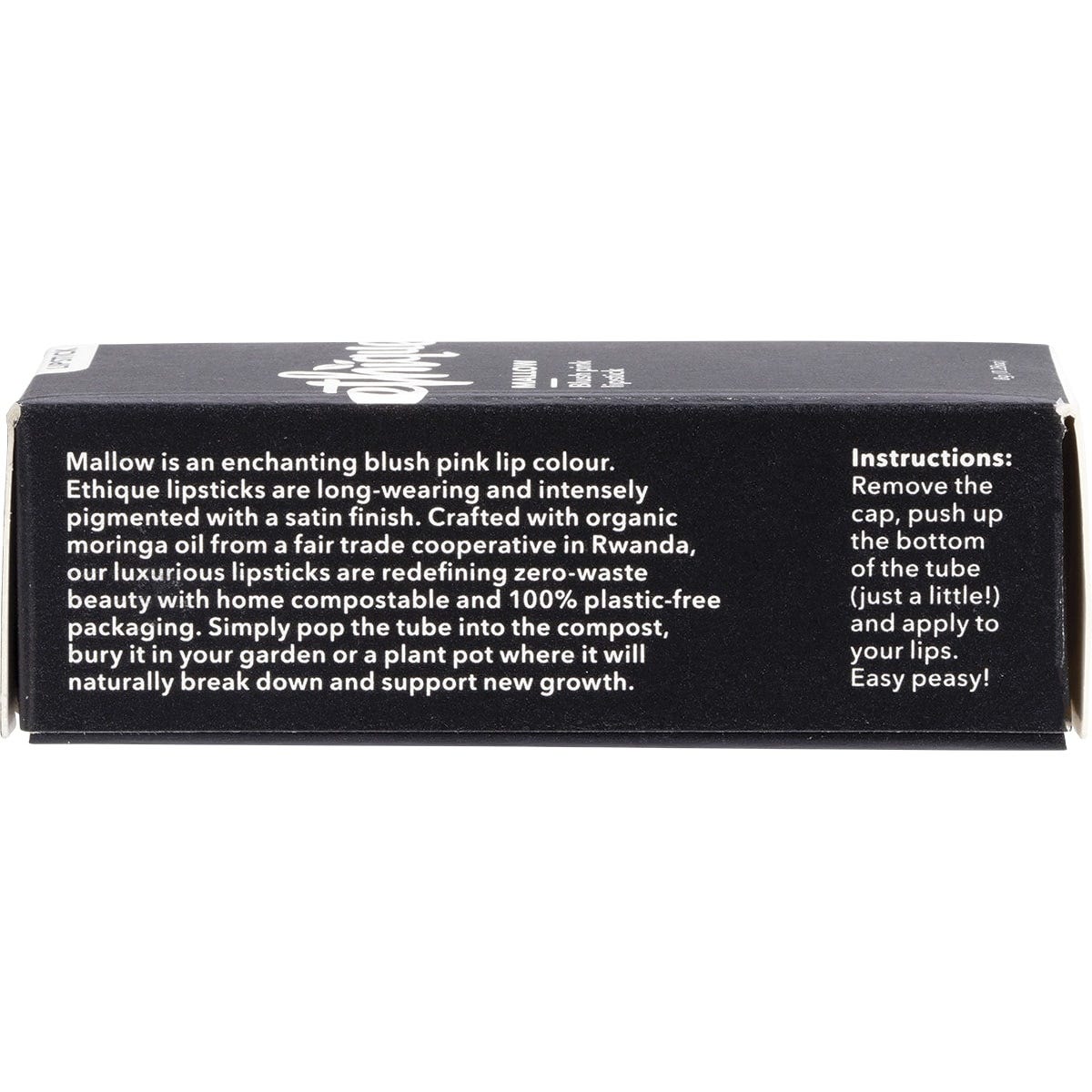 Ethique Lipstick Mallow Blush Pink