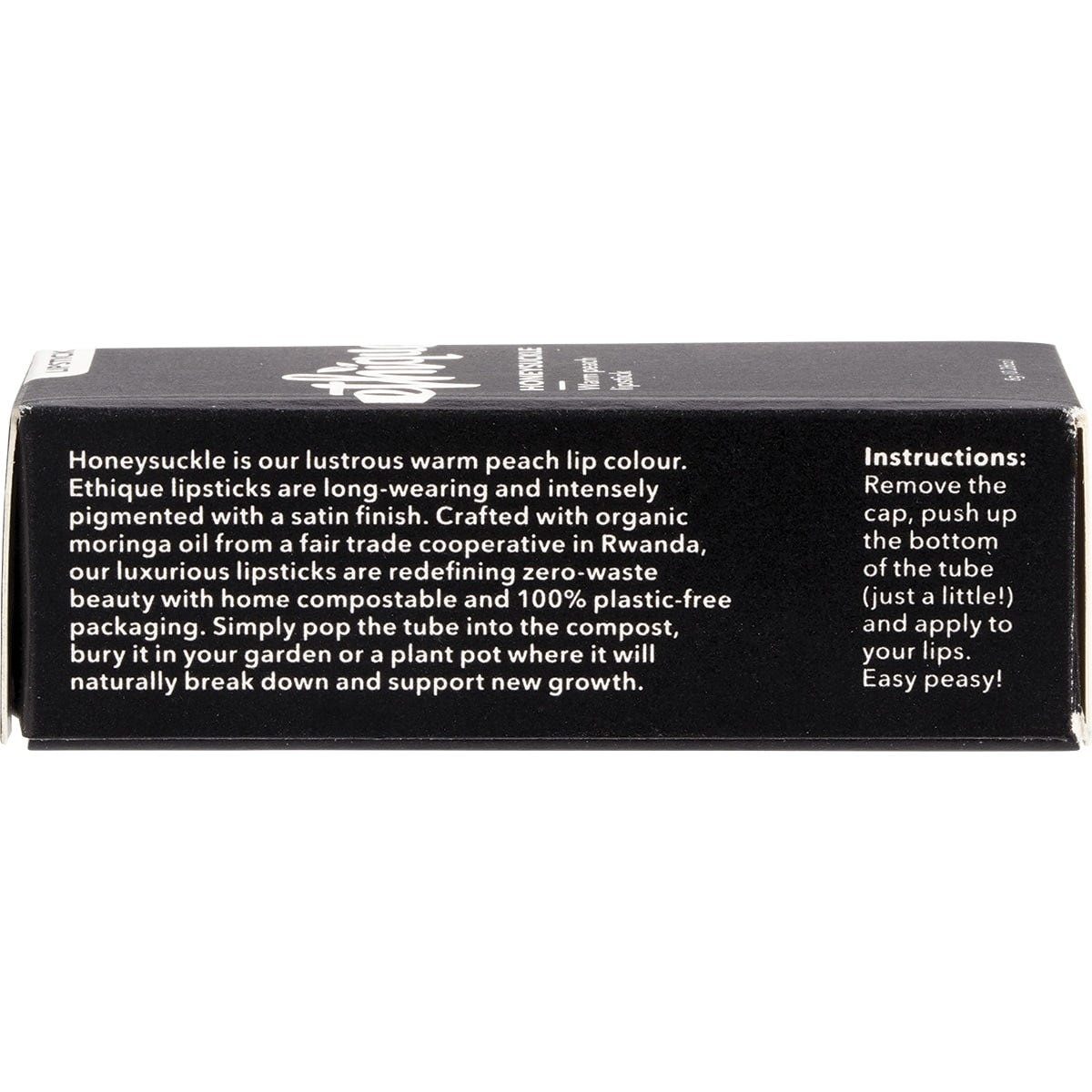 Ethique Lipstick Honeysuckle Warm Peach