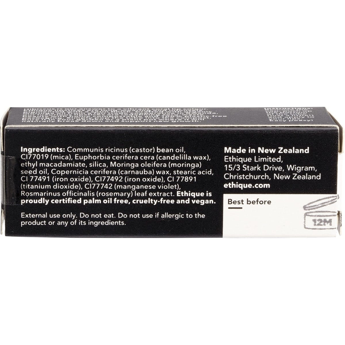 Ethique Lipstick Hibiscus Vibrant Coral