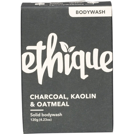 Solid Bodywash Bar Charcoal, Kaolin & Oatmeal