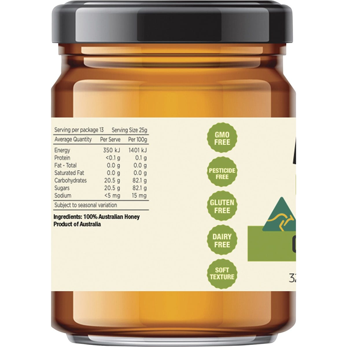 Every Bit Organic Raw Honey Certified Organic
