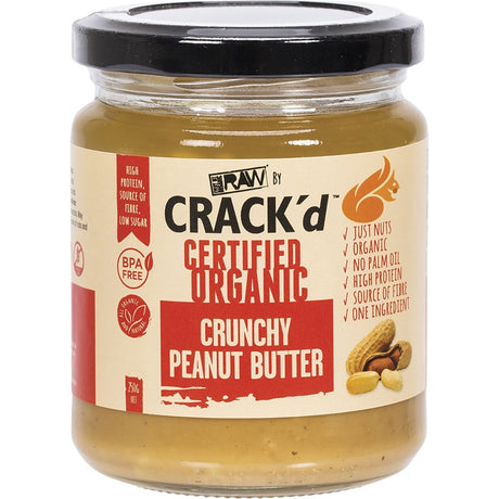 Crack'd Crunchy Peanut Butter