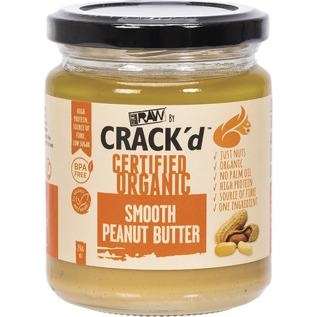 Crack'd Smooth Peanut Butter