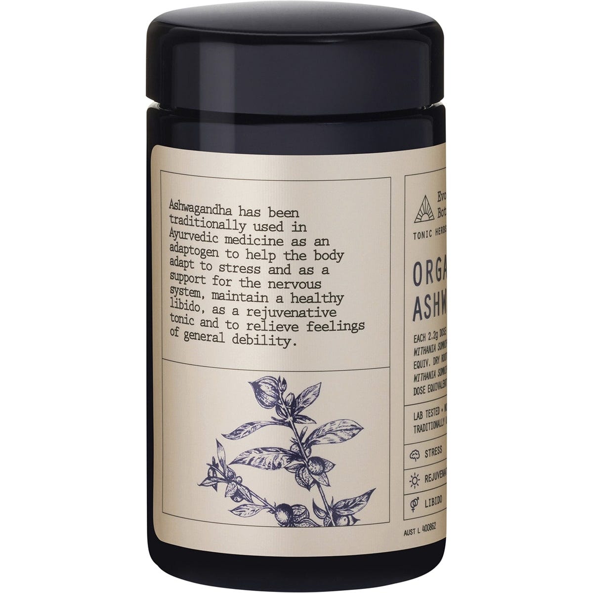 Evolution Botanicals Ashwagandha Tonic Herbs