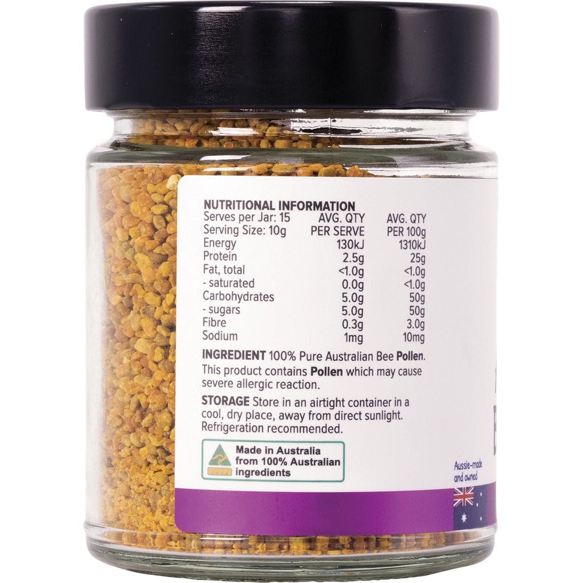 Everyorganics Australian Bee Pollen From Ethical Beehives