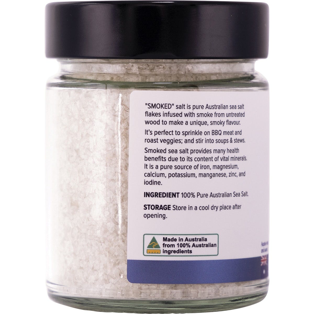 Everyorganics Cold Smoked Sea Salt Pure Australian Sea Salt
