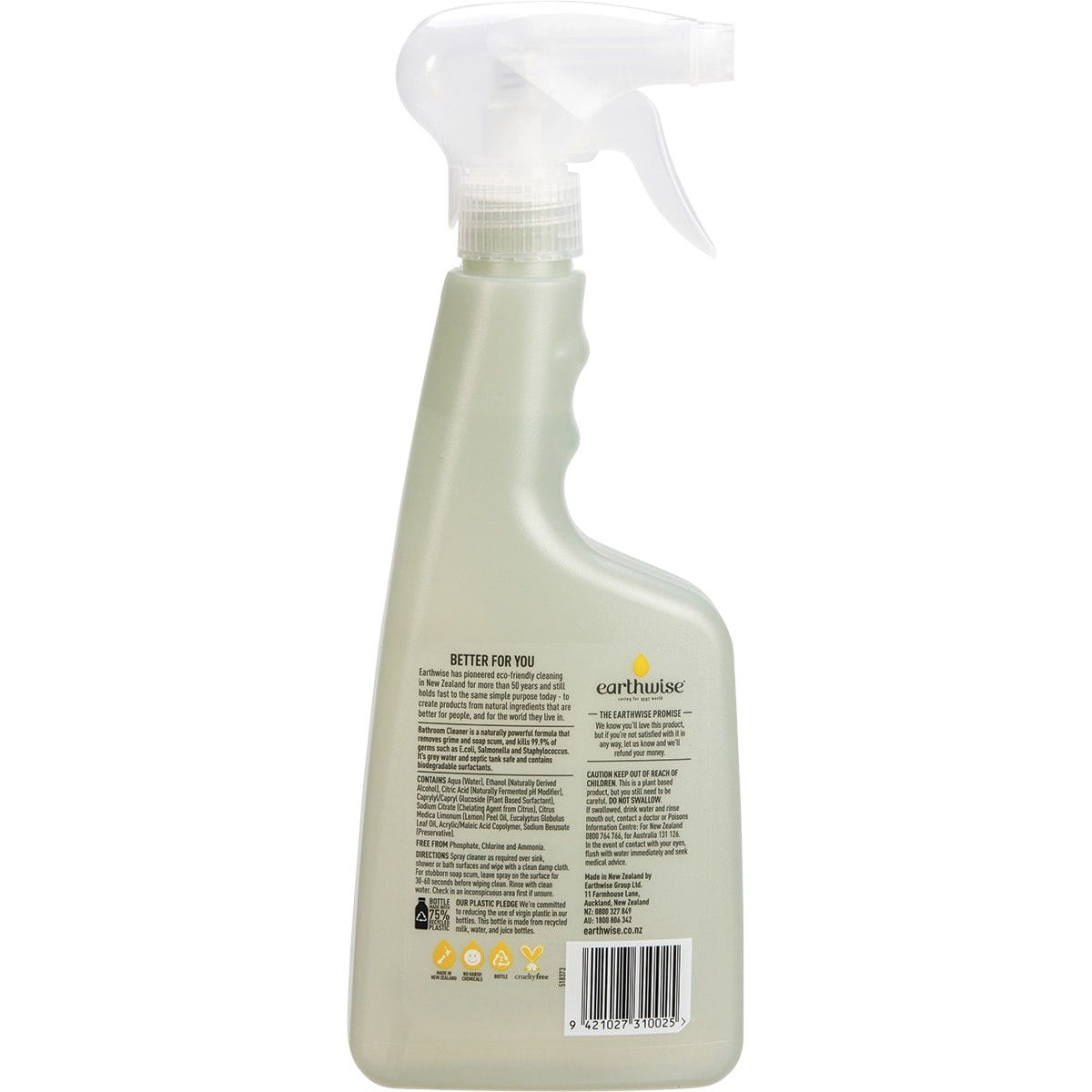 Earthwise Shower & Bathroom Cleaner Eucalyptus & Lemon