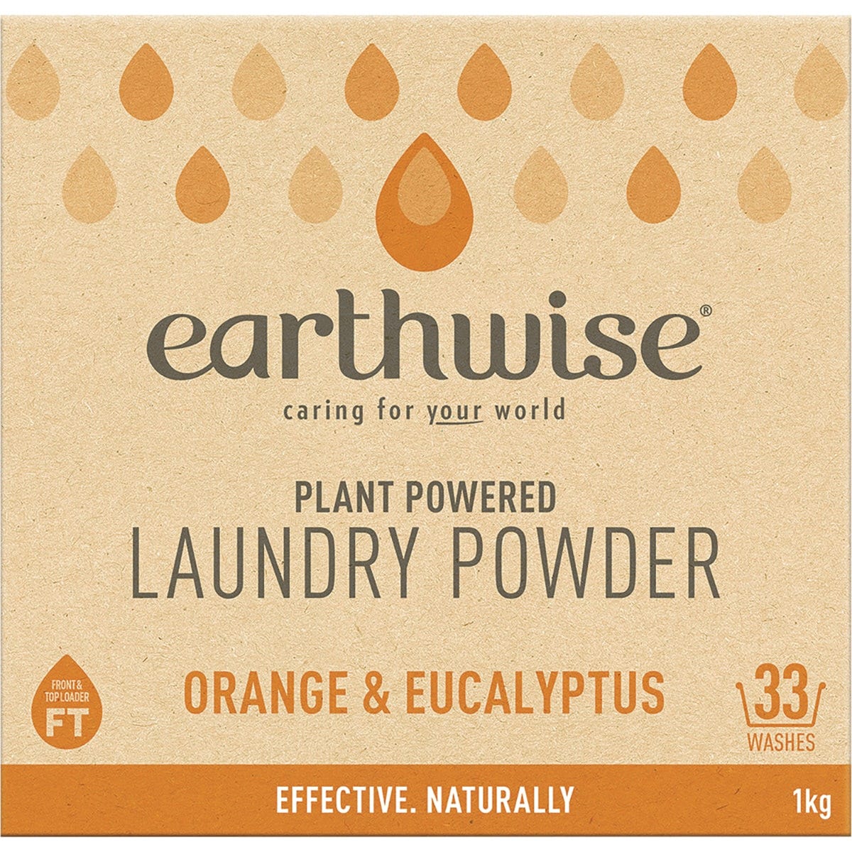 Laundry Powder Orange & Eucalyptus