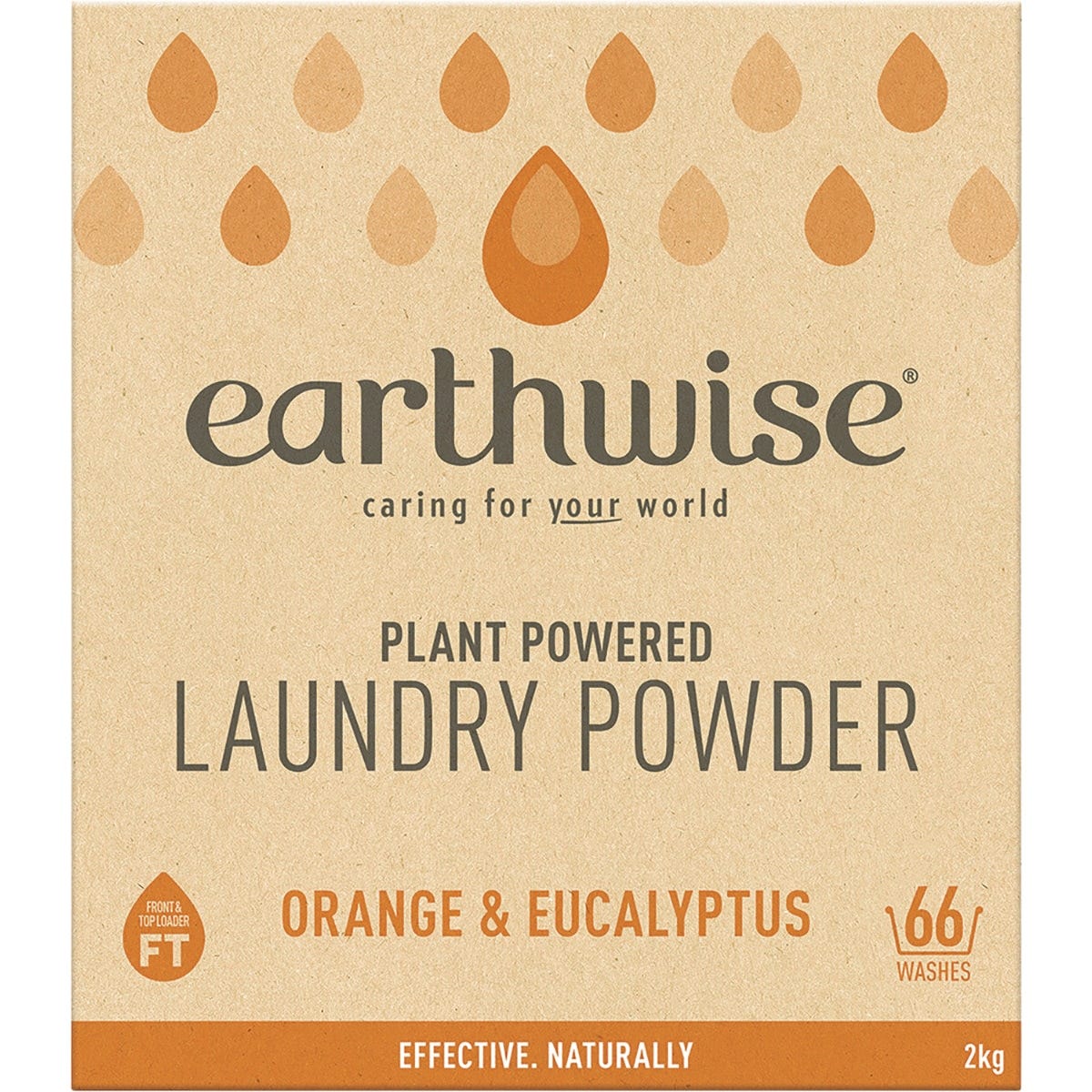 Laundry Powder Orange & Eucalyptus