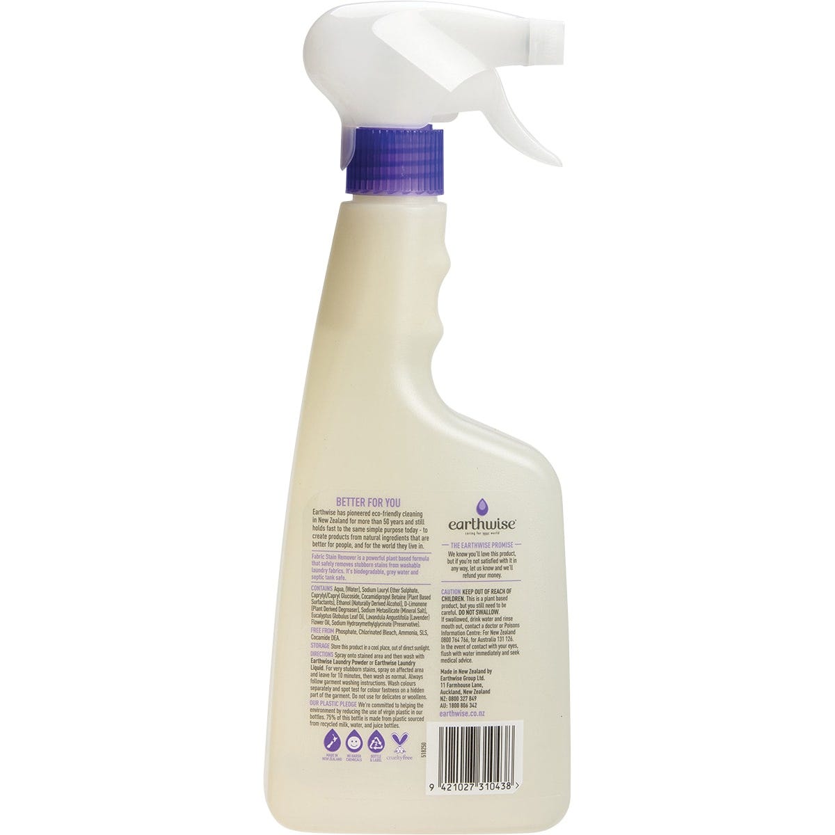Earthwise Fabric Stain Remover Lavender & Eucalyptus