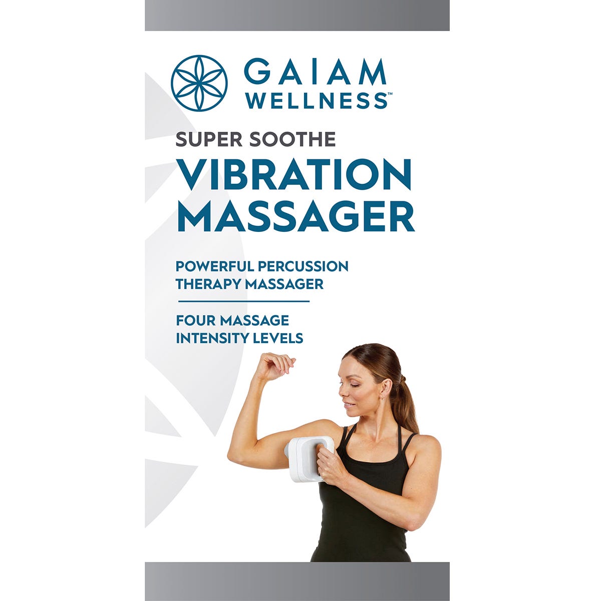 Gaiam Vibration Massager with Charging Dock