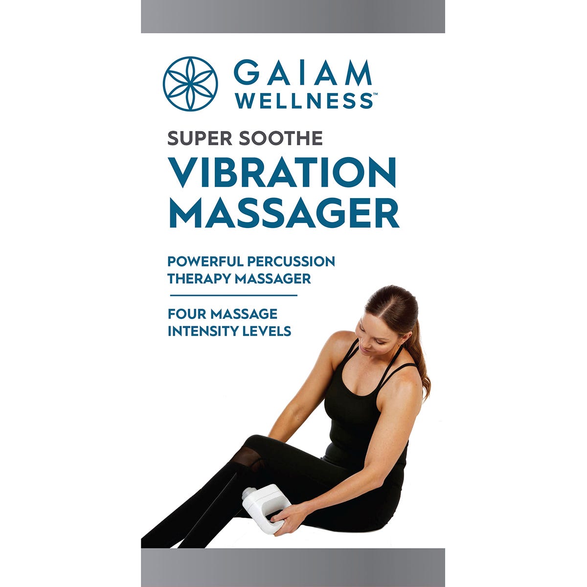 Gaiam Vibration Massager with Charging Dock