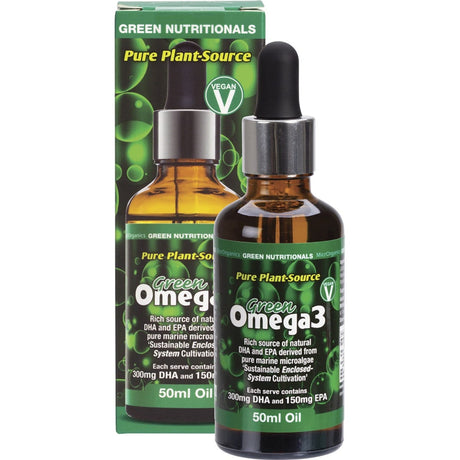 Green Omega3 Vegan Drops 300mg DHA+150mg EPA
