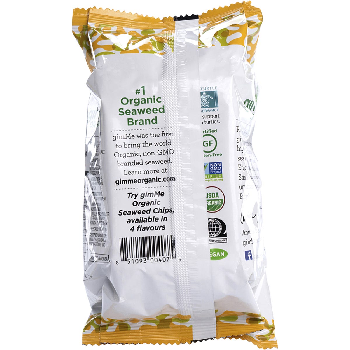 Gimme Roasted Seaweed Snacks Sesame