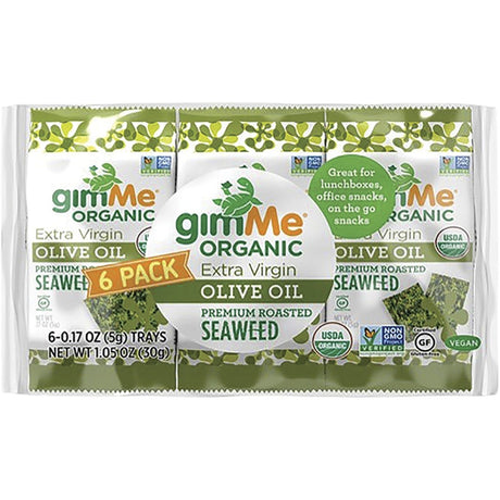 Roasted Seaweed Snacks Olive Oil Multi Pack