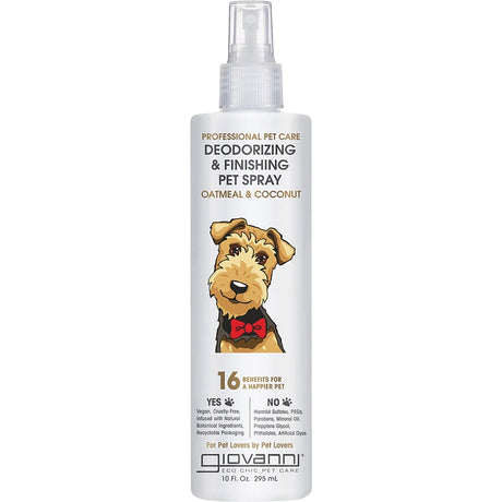 Deodorizing & Finishing Spray Professional Pet Care
