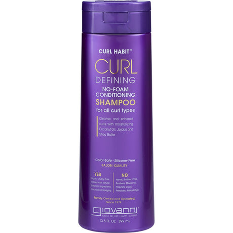 No-Foam Conditioning Shampoo Curl Habit Curl Defining