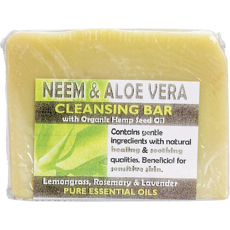 Soap Cleansing Bar Neem & Aloe Vera