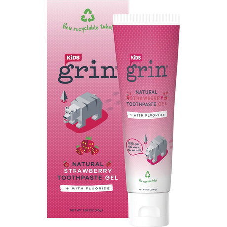Toothpaste Kids Strawberry Gel with Fluoride