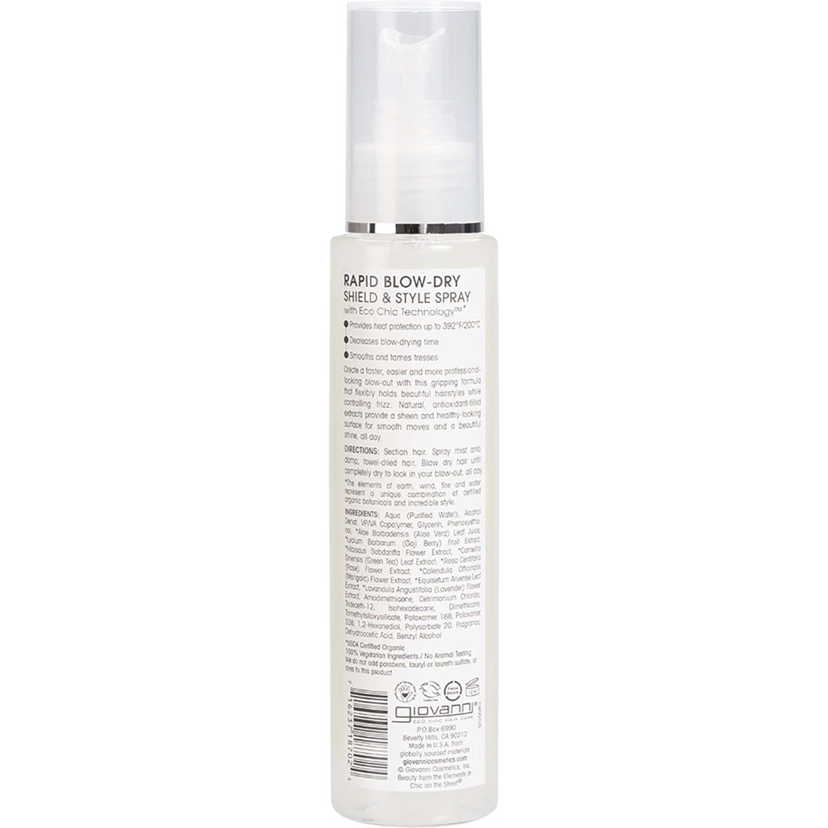 Giovanni Hair Shield & Style Spray Rapid Blow-Dry