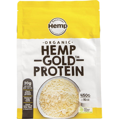 Organic Hemp Gold Protein Contains Omega 3, 6 & 9