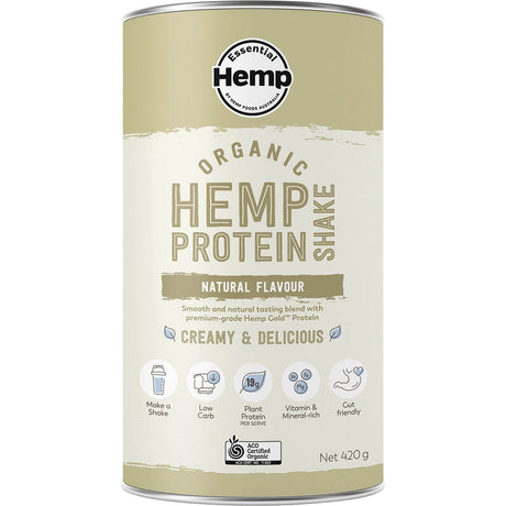 Organic Hemp Protein Natural