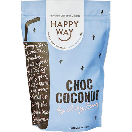 Ashy Bines Whey Protein Powder Choc Coconut