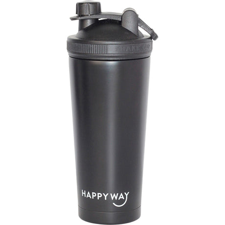 Insulated Stainless Steel Shaker Black