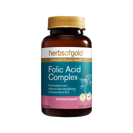Herbs of Gold Folic Acid Complex 60t