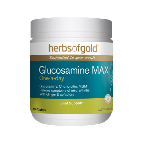 Herbs of Gold Glucosamine MAX (One-a-Day) 180t