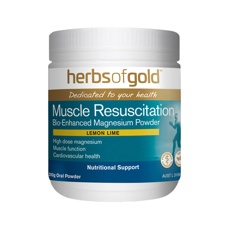 Herbs of Gold Muscle Resuscitation (Lemon Lime) Oral Powder 300g