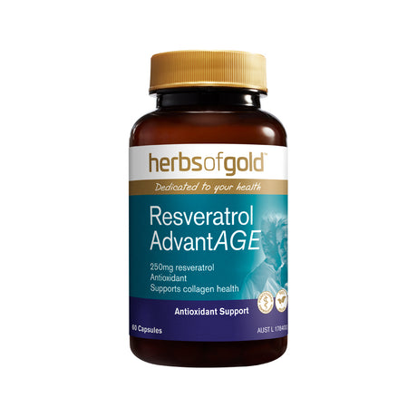 Herbs of Gold Resveratrol AdvantAGE 60c