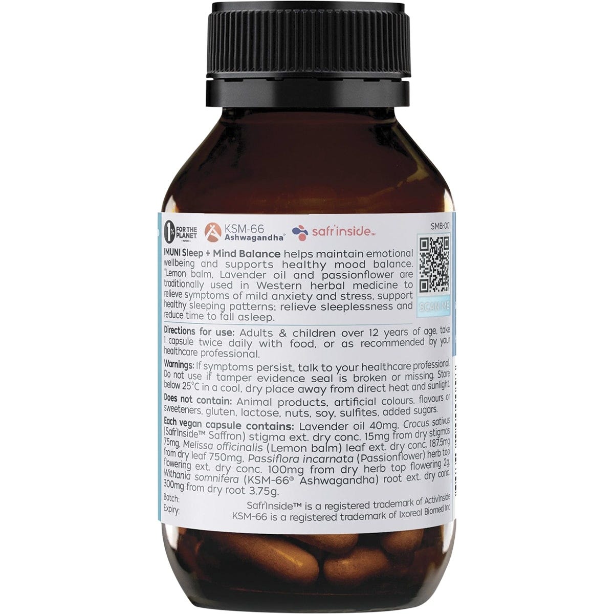 Imuni Sleep + Mind Balance Supplement