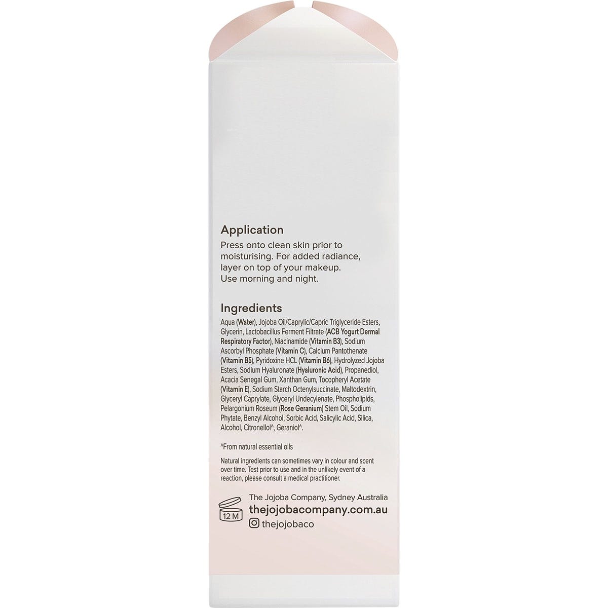 The Jojoba Company - Probiotic Jojoba Milk with B-Vitamin Complex