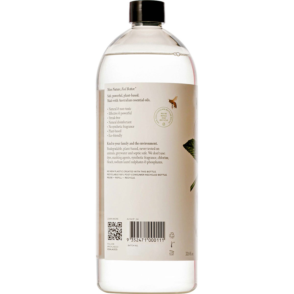 Koala Eco Glass Cleaner Peppermint Essential Oil