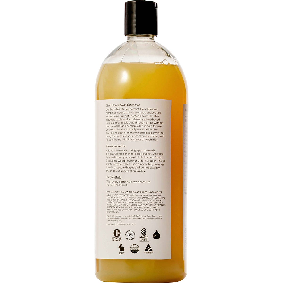Koala Eco Floor Cleaner Mandarin & Peppermint
