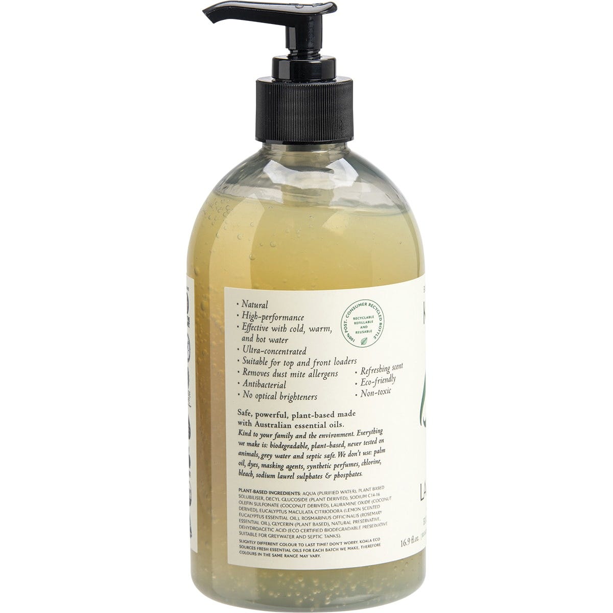 Koala Eco Laundry Liquid Lemon Scented Eucalyptus & Rosemary