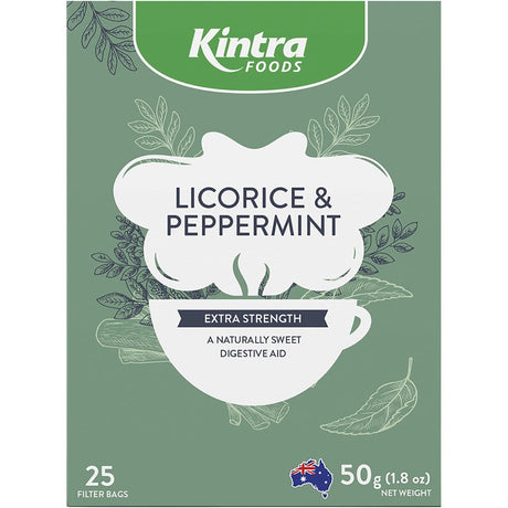 Herbal Tea Bags Licorice & Peppermint Tea