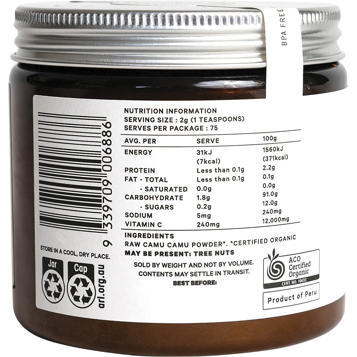 Loving Earth Camu Camu Powder