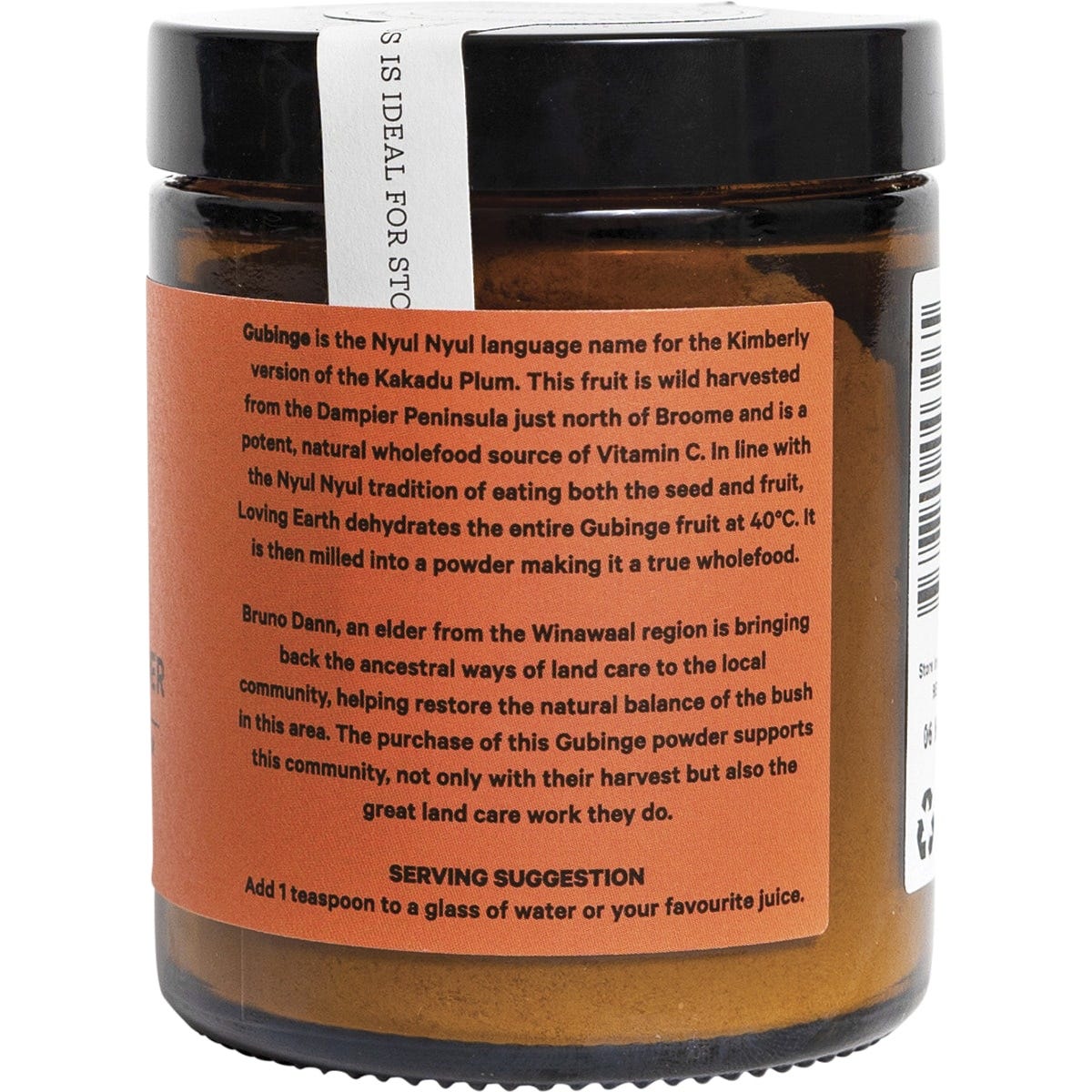 Loving Earth Gubinge Powder Wildcrafted Kakadu Plum