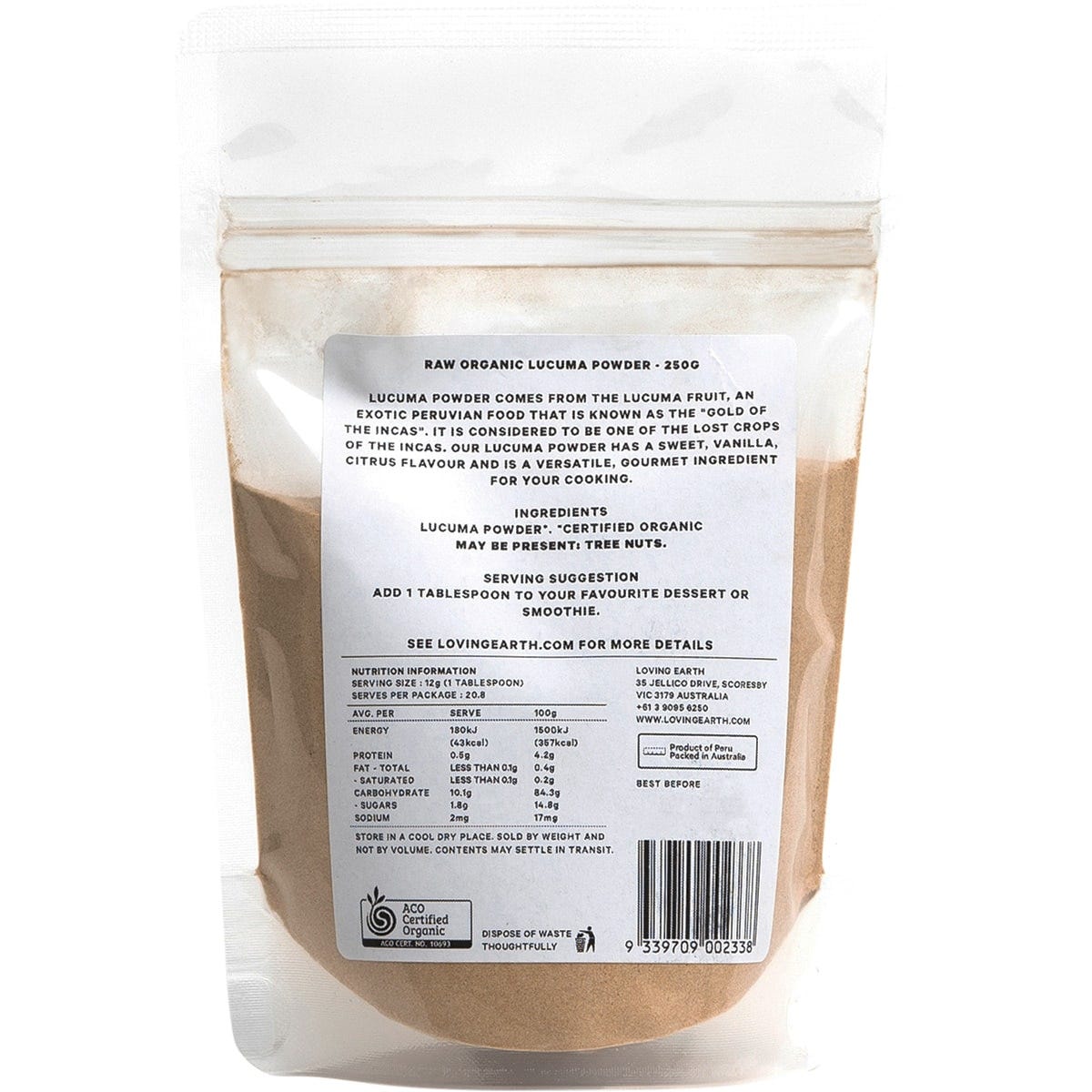 Loving Earth Lucuma Powder