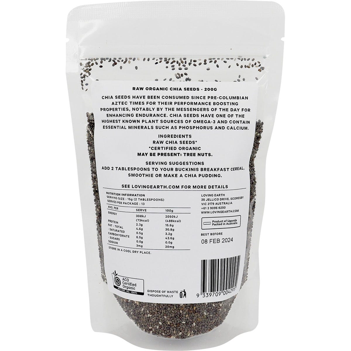 Loving Earth Chia Seeds