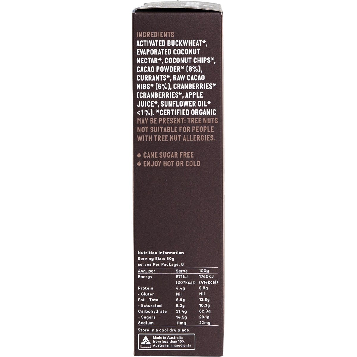 Loving Earth Buckinis Chocolate Clusters