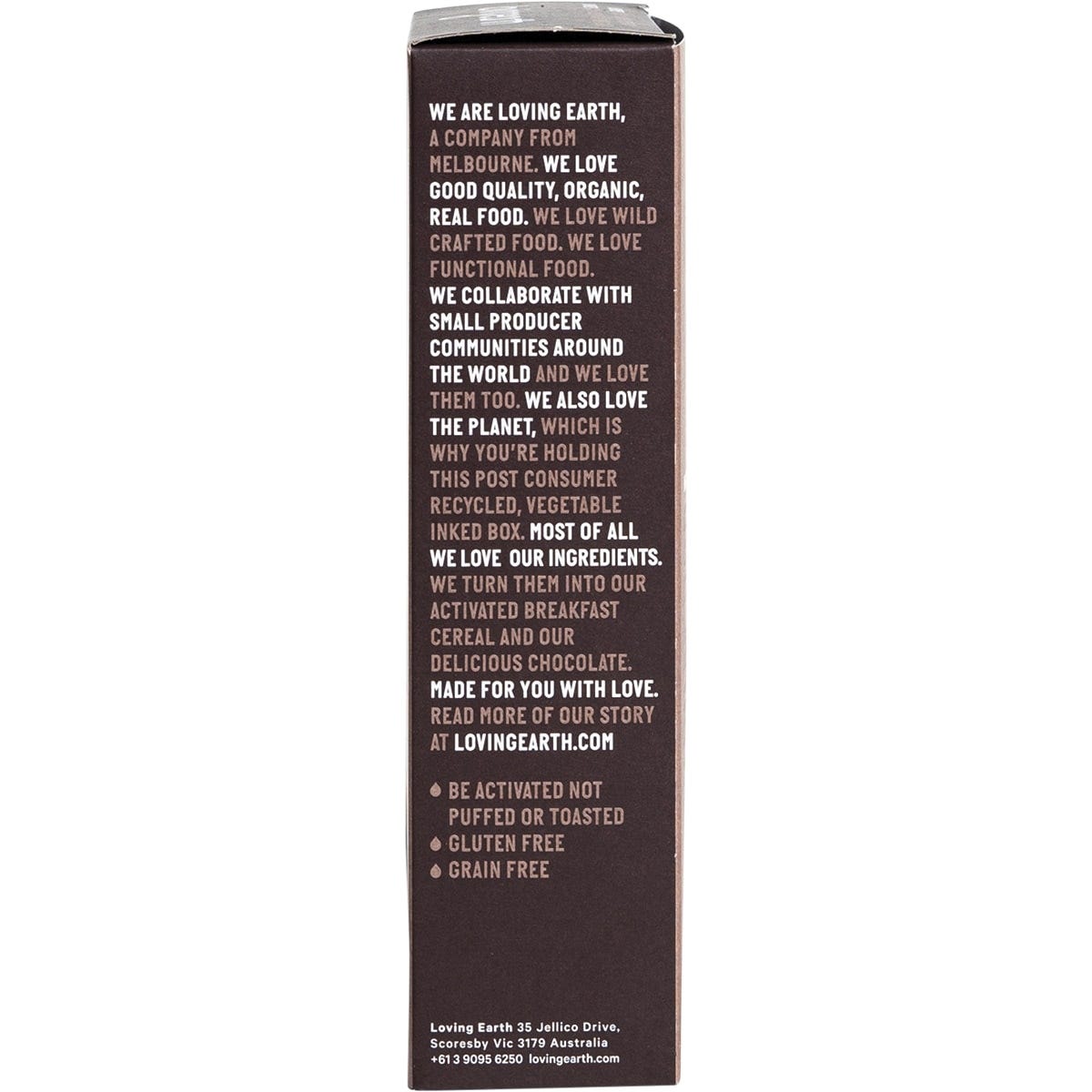 Loving Earth Buckinis Chocolate Clusters