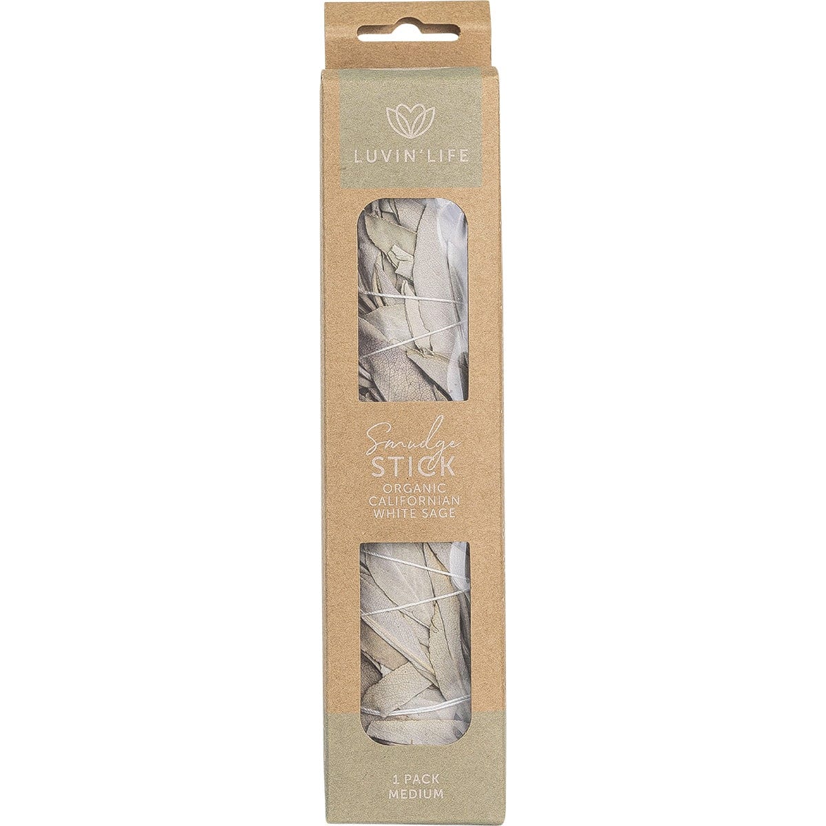 Smudge Stick White Sage Medium 20cm