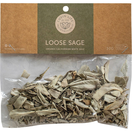 Loose Sage White Sage Organic Californian