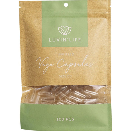 Vege Capsules Unfilled Size 00