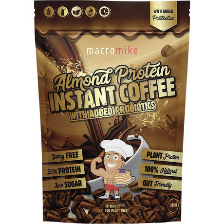 Premium Almond Protein Instant Coffee