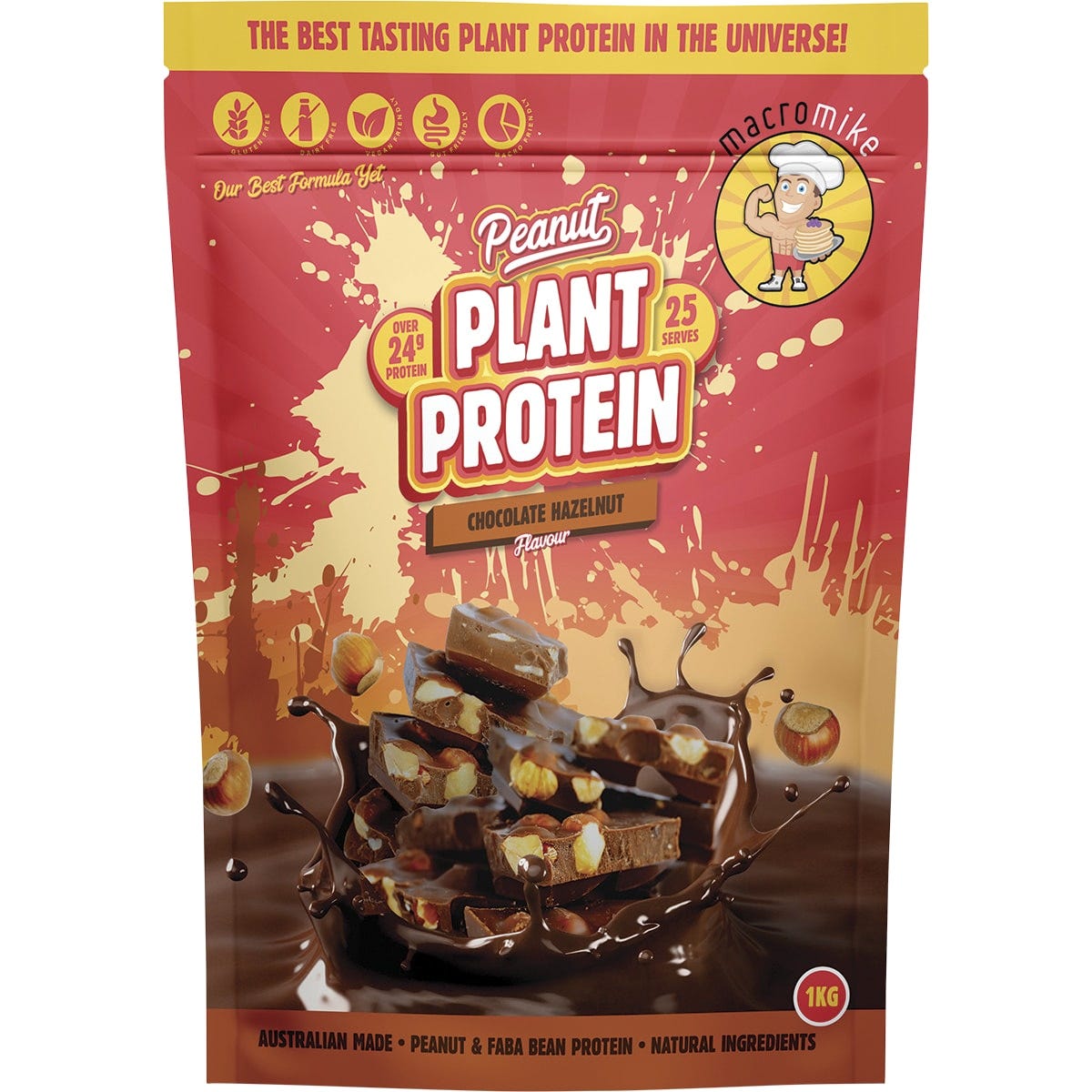 Peanut Plant Protein Chocolate Hazelnut