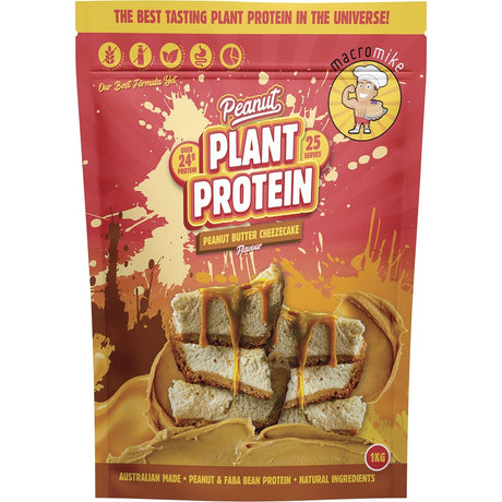 Peanut Plant Protein Peanut Butter Cheezecake